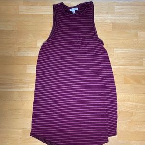 American Eagle Soft & Sexy Striped Tank Dress